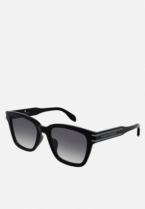 Alexander McQueen - AM0399SA-001 55 Sunglass  - Black