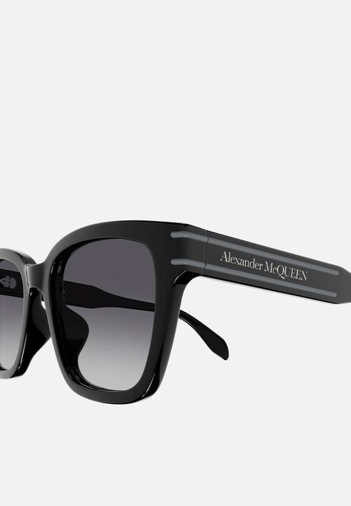 Alexander McQueen - AM0399SA-001 55 Sunglass  - Black