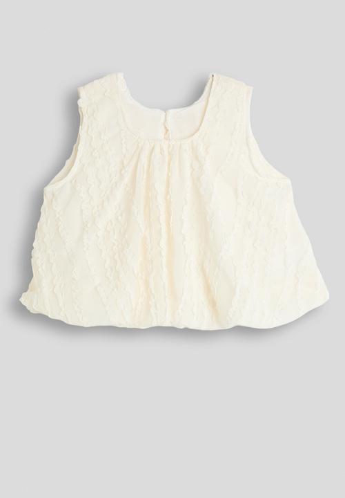 Pop Candy - Blouse and jeans - white & blue