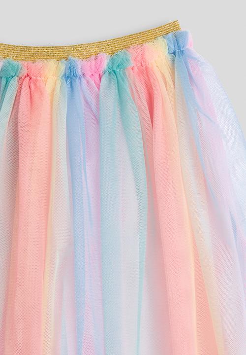 Pop Candy - Graphic tee with tulle skirt - pink/multi