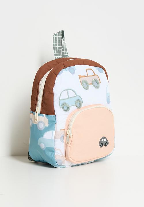 Pop Candy - Car aop backpack - white/multi
