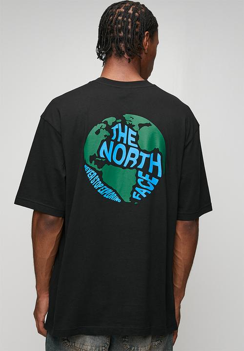 The North Face - M Short Sleeve Tnf Globe Tee Oversize Fit - Tnf Black