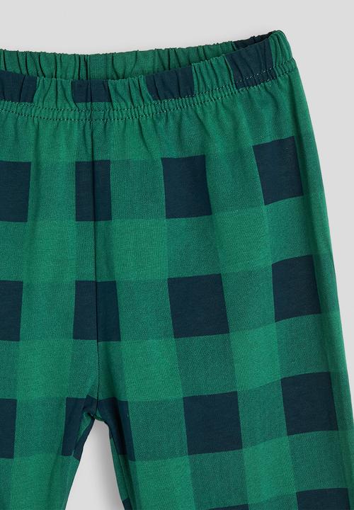 Pop Candy - Long sleeve pj set - dark green