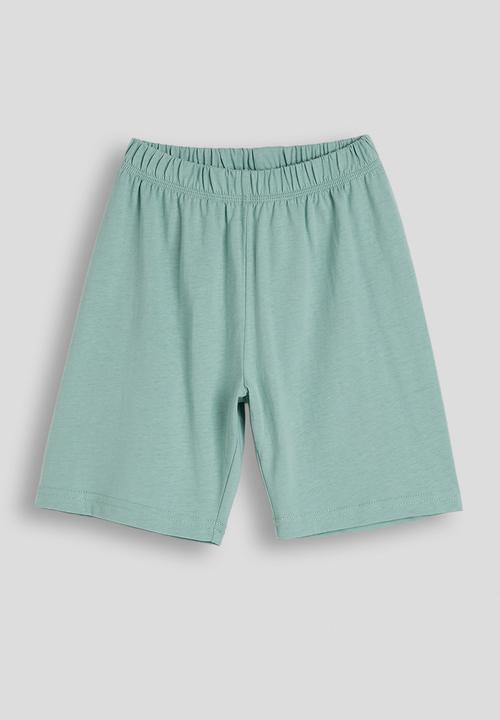 Pop Candy - Excavator graphic pj set - calm green