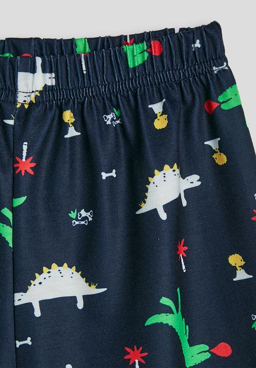 Pop Candy - Short pj set - navy / dino aop