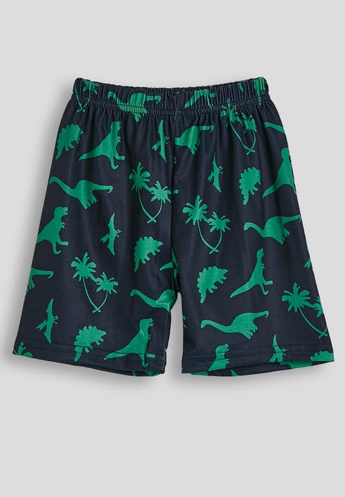 Pop Candy - Placement print and aop pj set - navy