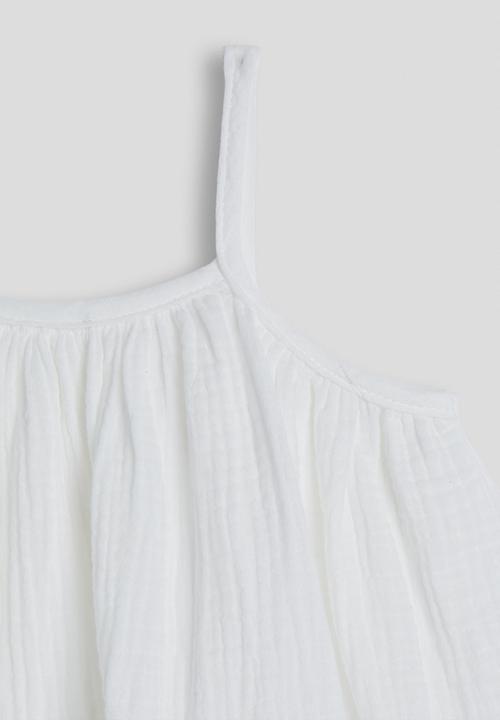 Pop Candy - A-line camisole top and shorts - white
