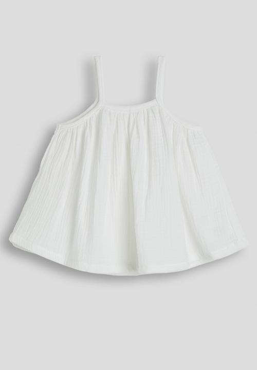 Pop Candy - A-line camisole top and shorts - white