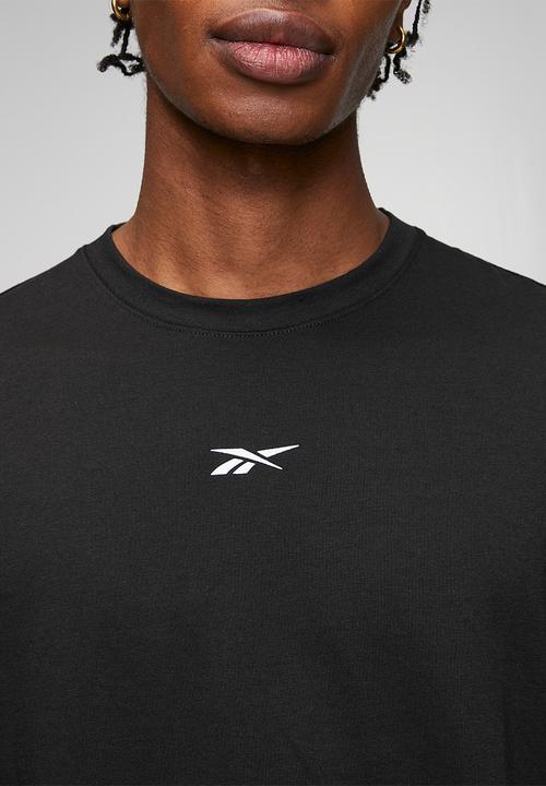 Reebok - ATHLETE T-SHIRT - BLACK