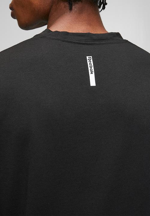 Reebok - ATHLETE T-SHIRT - BLACK
