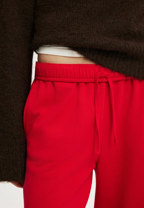 Cotton On - Baggy Sweatpant - Deep Red