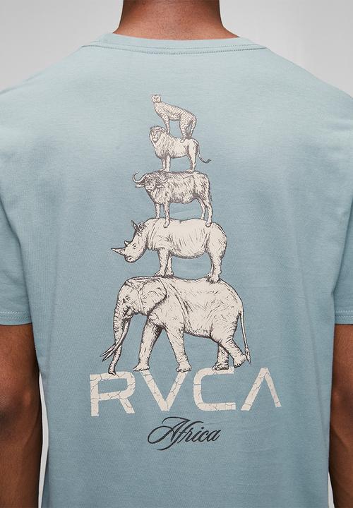 RVCA - Big 5 Stack Short Sleeve - Lead