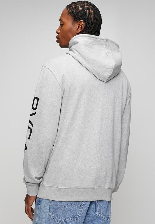 RVCA - Big Rvca 3X Hoodie - Grey Noise Mocktwist