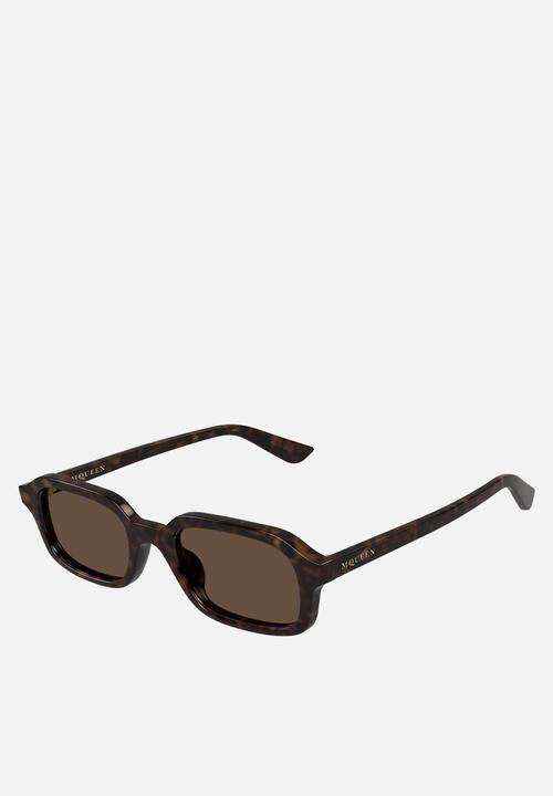 Alexander McQueen - AM0558S-002 51 Sunglass - Havana