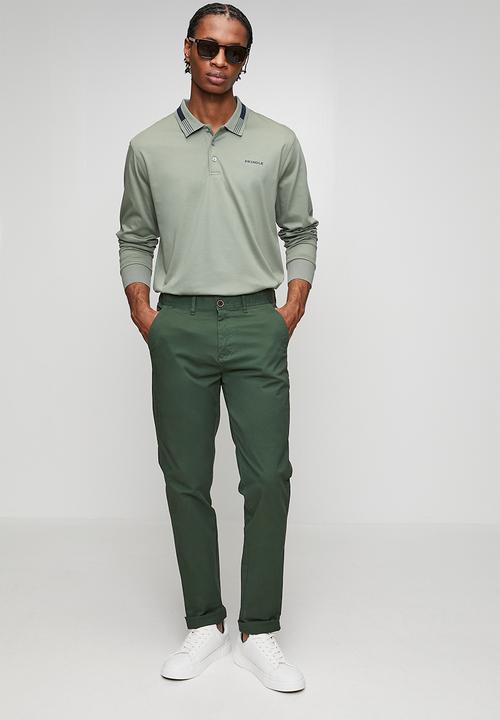 Pringle of Scotland - Jorge Tailored Fit Chino - Green