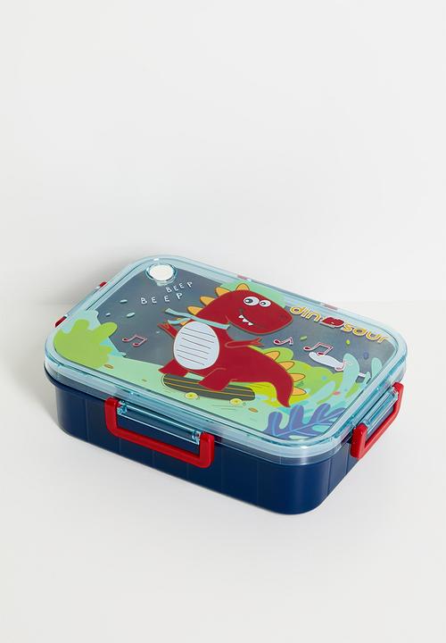 Pop Candy - Dino graphic lunchbox - navy/multi