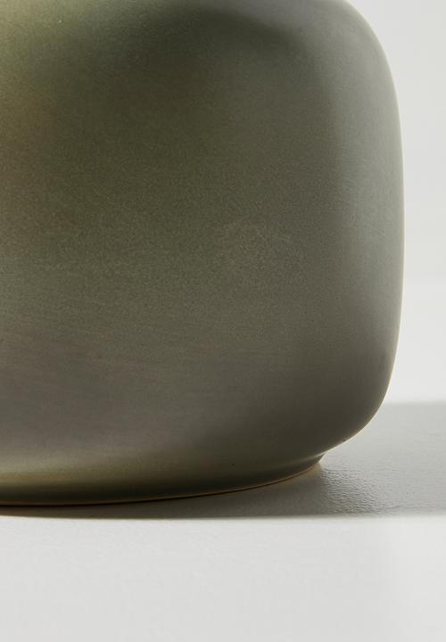H&S - Porce vase - Grey