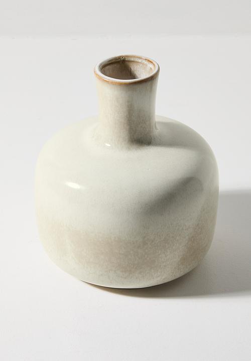 H&S - Porce vase - White