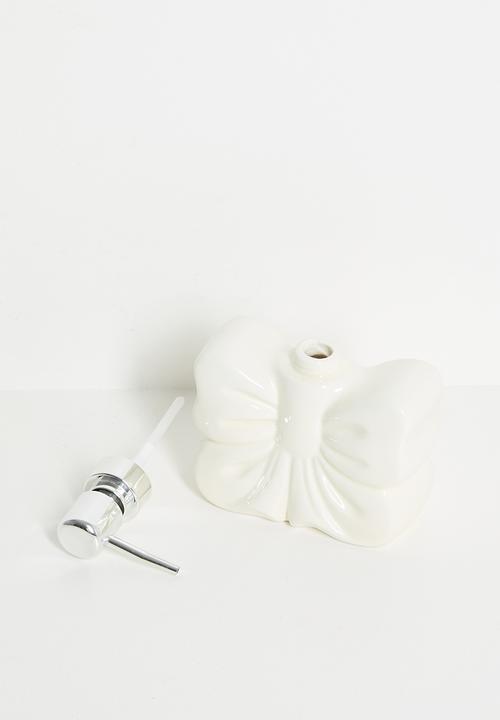 Pop Candy - Bow design soap dispenser - off white