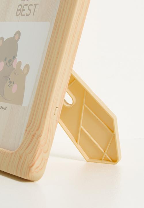 Pop Candy - Bear photo frame - natural