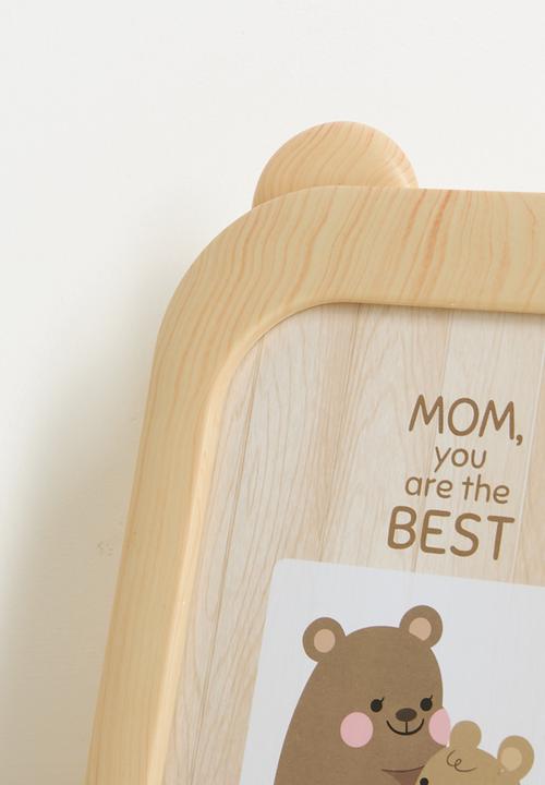 Pop Candy - Bear photo frame - natural
