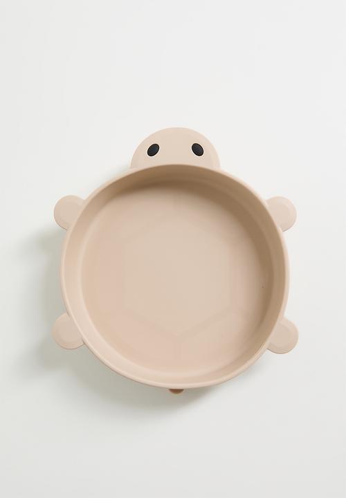 Pop Candy - Silicone baby tableware - light brown