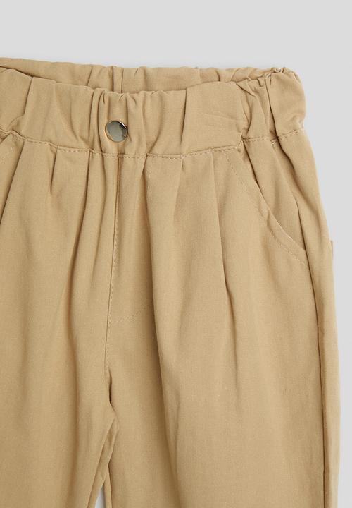 Pop Candy - Elasticated trousers - khaki