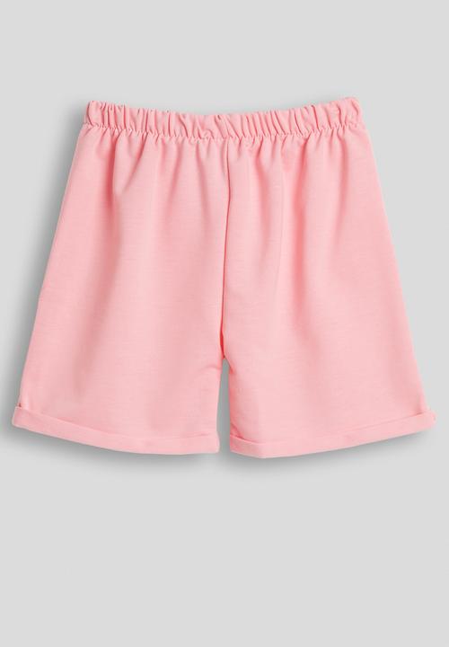 Pop Candy - Rolled cuff shorts - pink