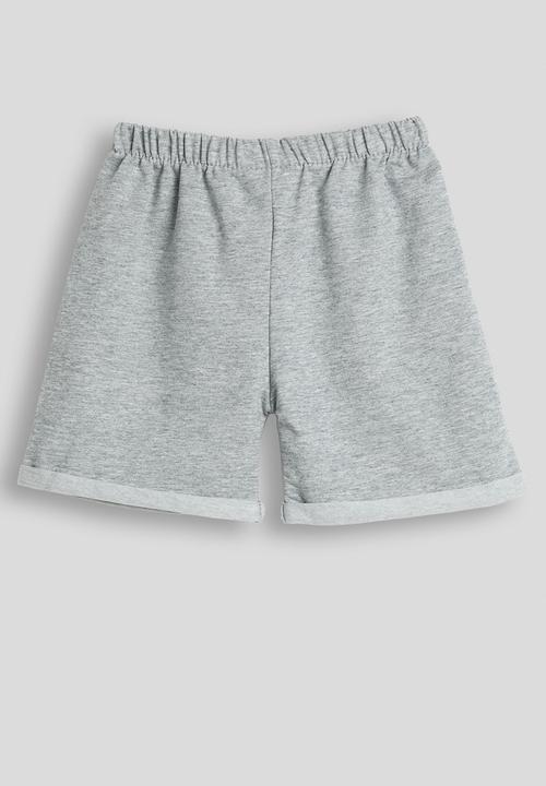 Pop Candy - Rolled cuff shorts - grey