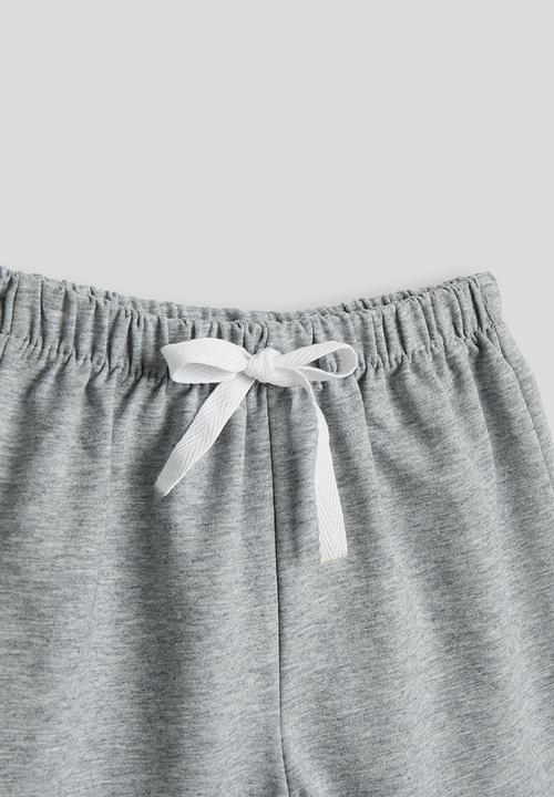 Pop Candy - Rolled cuff shorts - grey
