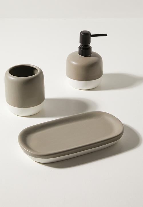 Bathroom Solutions - Urban 3pc bathroom acc set - Sand
