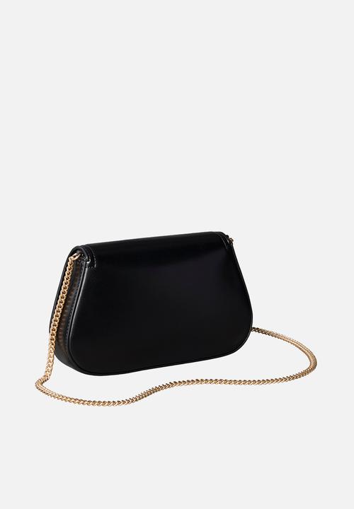 Calvin Klein - Ck curved wallet on chain - black