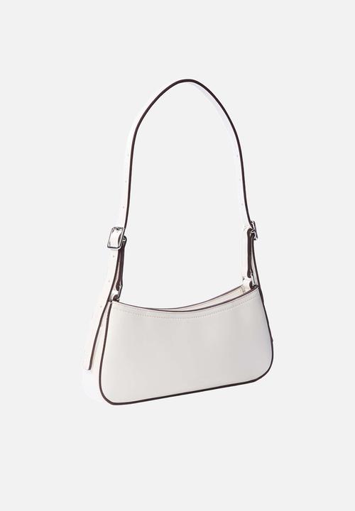 Calvin Klein - Ck small shoulder bag - white alyssum