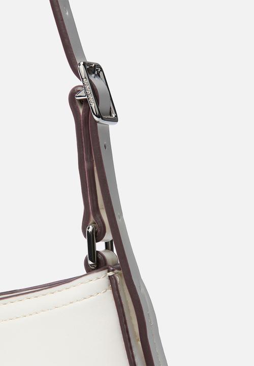 Calvin Klein - Ck small shoulder bag - white alyssum