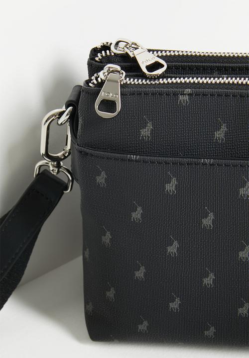 POLO - Lifestyle Bags Double Compartment Sling - Black