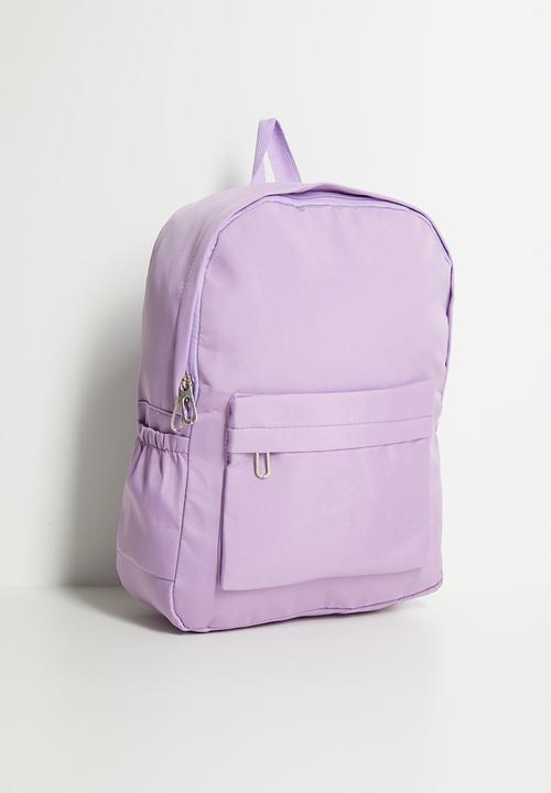 Pop Candy - Front patch pocket backpack - lilac