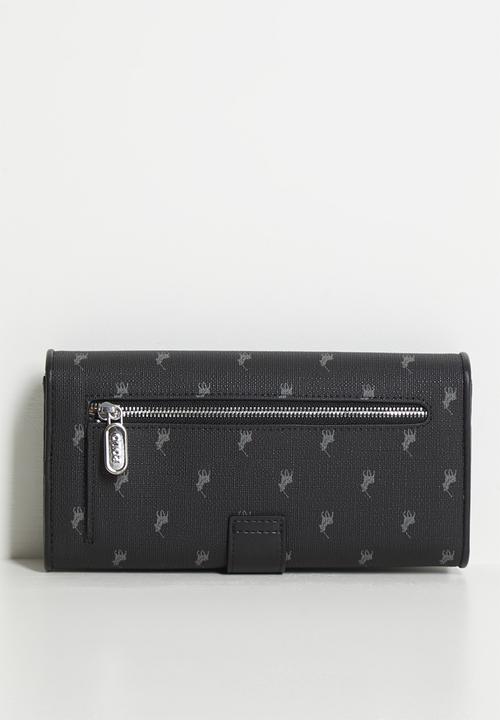 POLO - Iconic Trifold Purse - Black