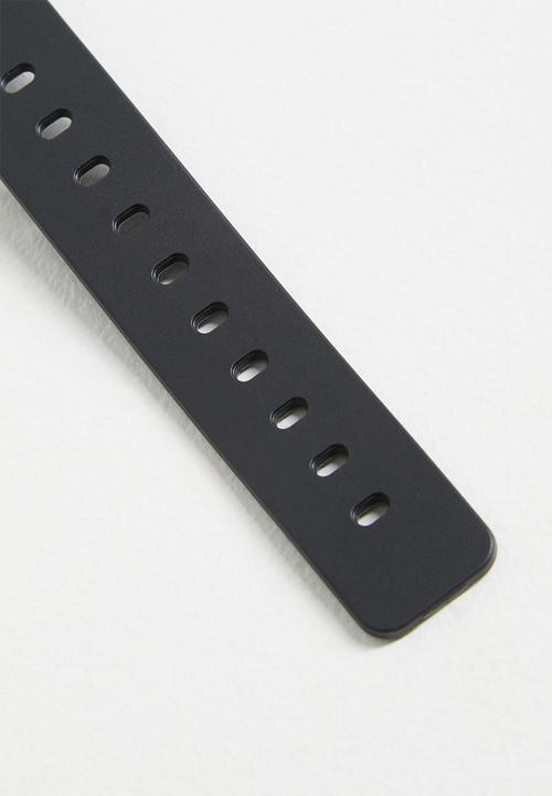 Casio - Analog Rect Black Slim Black - Black