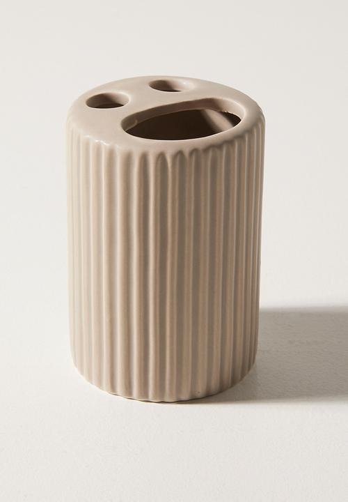 Bathroom Solutions - Molly Bathroom Accessory set of 4 -Taupe