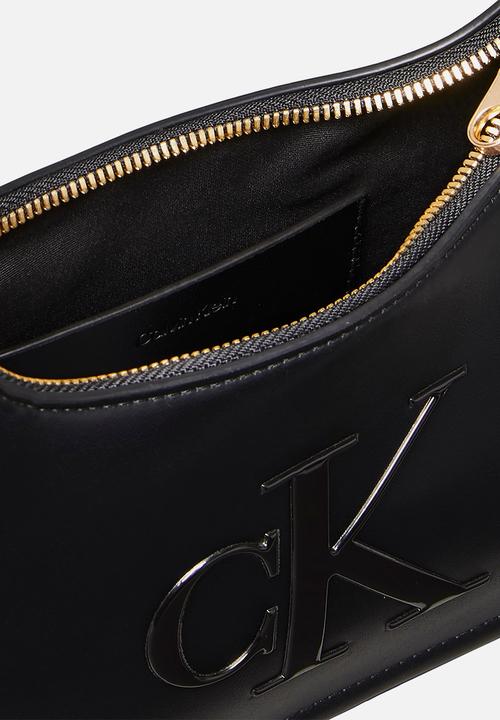 Calvin Klein - Bold ck small shoulder bag - black