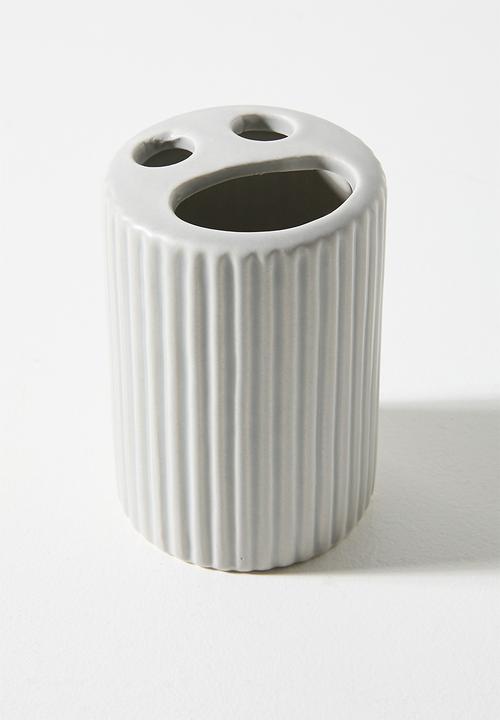 Bathroom Solutions - Molly Bathroom Accessory set of 4 -Grey