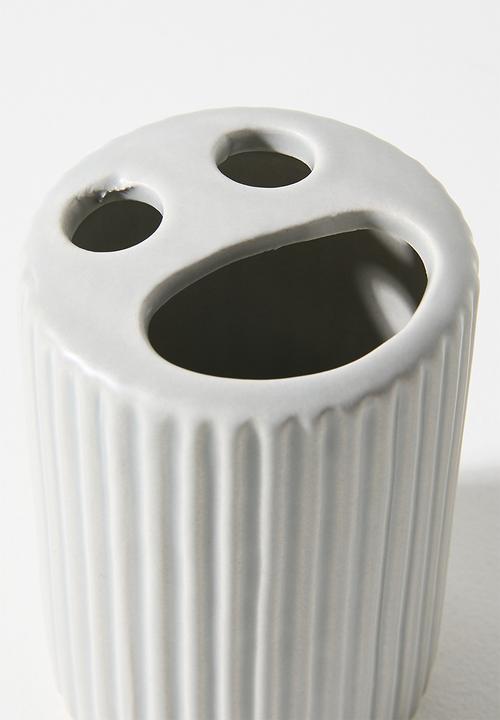 Bathroom Solutions - Molly Bathroom Accessory set of 4 -Grey