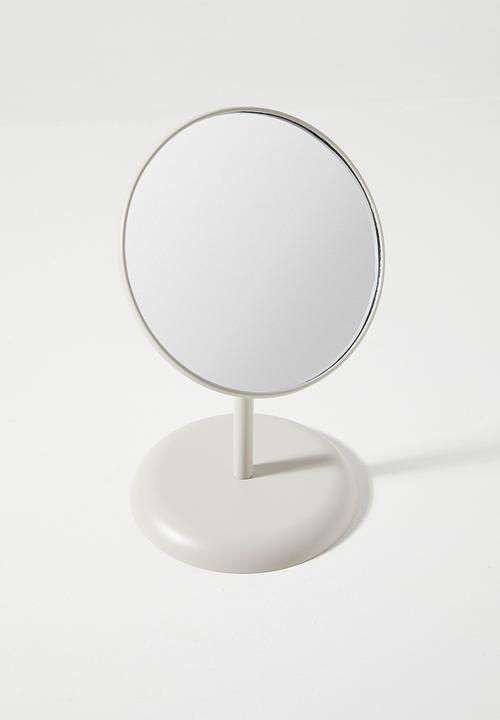 Bathroom Solutions - Freestanding Vanity Mirror - Grey
