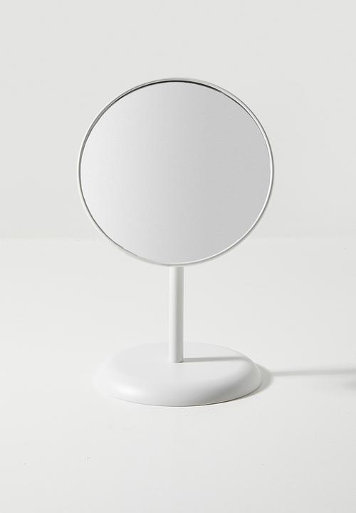 Freestanding Vanity Mirror - Cream