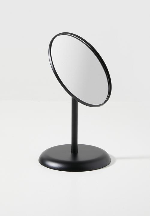 Bathroom Solutions - Freestanding Vanity Mirror - Black