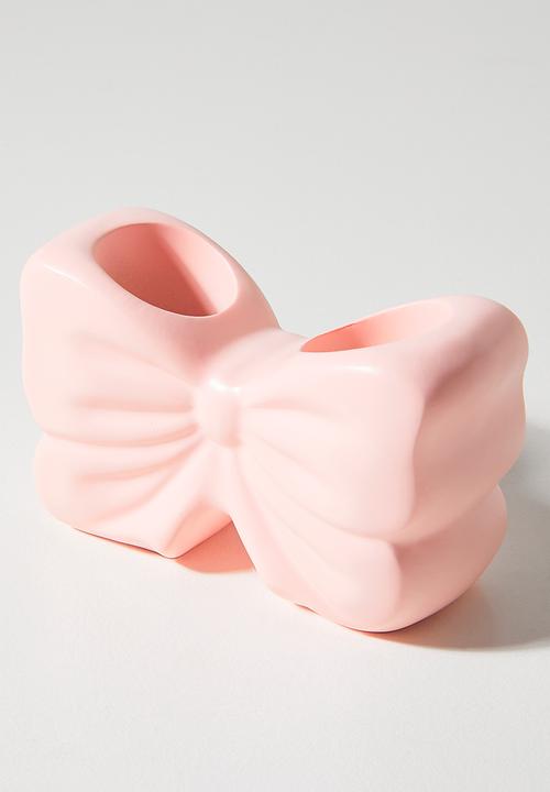 Pop Candy - Bow-shaped toothbrush holder - pink