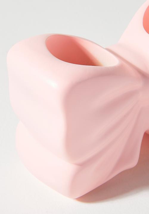 Pop Candy - Bow-shaped toothbrush holder - pink