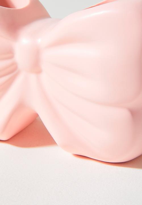 Pop Candy - Bow-shaped toothbrush holder - pink