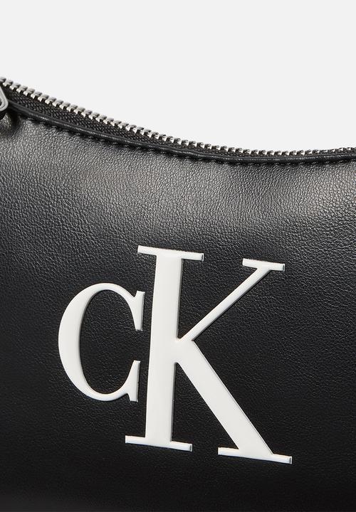Calvin Klein - Bold ck mini bag - black/white