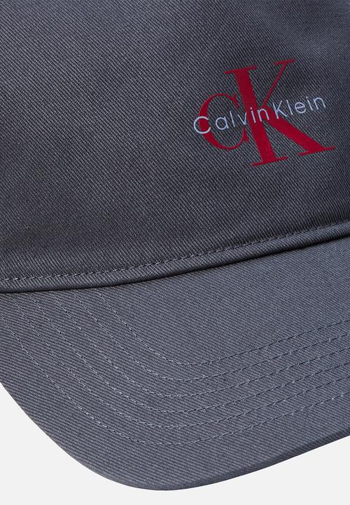 Calvin Klein - Monologo printed baseball cap - turbulence